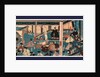 Man Presenting a City Plan to the Emperor at Court with Many Ministers Seated Nearby. by Anonymous