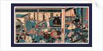 Man Presenting a City Plan to the Emperor at Court with Many Ministers Seated Nearby. by Anonymous