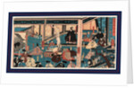 Man Presenting a City Plan to the Emperor at Court with Many Ministers Seated Nearby. by Anonymous