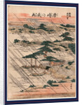 Karasaki No Yau, Evening Rain at Karasaki by Anonymous