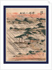 Karasaki No Yau, Evening Rain at Karasaki by Anonymous