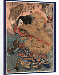 Kinhyoshi yorin, hero of the Suikode by Utagawa Kuniyoshi