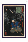 Oya Taro Mitsukuni Watching a Battle Scene Between Armies of Skeletons by Anonymous
