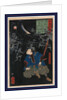 Oya Taro Mitsukuni Watching a Battle Scene Between Armies of Skeletons by Anonymous