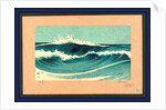 Hato zu, Ocean waves by Uehara Konen