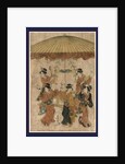 Sumiyoshi odori, Sumiyoshi dance by Hosoda Eishi