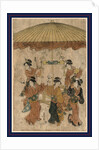 Sumiyoshi odori, Sumiyoshi dance by Hosoda Eishi