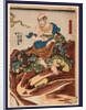 Nakasaina sonja, Actor in the role of Nakasaina Sonja by Utagawa Kuniyoshi
