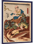 Nakasaina sonja, Actor in the role of Nakasaina Sonja by Utagawa Kuniyoshi