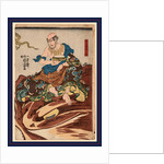 Nakasaina sonja, Actor in the role of Nakasaina Sonja by Utagawa Kuniyoshi