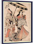 Matsubaya uchi yosooi, The Courtesan Yosoi of Matsuba-ya by Utamaro II