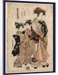 Yotsumeya uchi kinshu, The Courtesan Kinshu of Yotsumei-ya by Isoda Koryusai