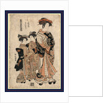 Yotsumeya uchi kinshu, The Courtesan Kinshu of Yotsumei-ya by Isoda Koryusai