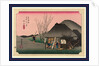 Travelers Resting at a Teahouse or Inn at the Mariko Station on the Tokaido Road by Anonymous