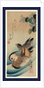Oshidori, Mandarin ducks by Ando Hiroshige