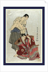 Actors Ichikawa Yaozo III and Sakata Hangoro III by Anonymous