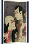 Nidaime Sawamura Yodogoro (No Kawatsura Hogen to) Bando Zenji (No Oni Sadobo), Sawamura Yodogoro II in the Role of Kawatsura Hogen and Bando Zenji in the Role of Oni Sadobo by Anonymous