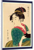 Naniwaya okita, Okita of Naniwa-ya by Kitagawa Utamaro