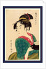 Naniwaya okita, Okita of Naniwa-ya by Kitagawa Utamaro