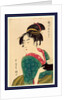 Naniwaya okita, Okita of Naniwa-ya by Kitagawa Utamaro