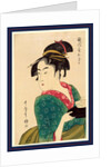 Naniwaya okita, Okita of Naniwa-ya by Kitagawa Utamaro