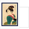Naniwaya okita, Okita of Naniwa-ya by Kitagawa Utamaro