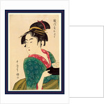Naniwaya okita, Okita of Naniwa-ya by Kitagawa Utamaro