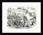 The Riots in New York: Conflict Between the Military and the Rioters in First-Avenue 15 August 1863 by Anonymous