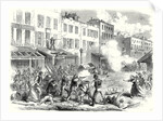 The Riots in New York: Conflict Between the Military and the Rioters in First-Avenue 15 August 1863 by Anonymous