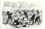 The Civil War in America Gallant Charge of Federal Cavalry Into Fairfax Courthouse Virginia 22 June 1861 by Anonymous