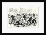 The Civil War in America Gallant Charge of Federal Cavalry Into Fairfax Courthouse Virginia 22 June 1861 by Anonymous