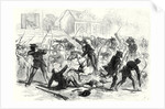 The Civil War in America Gallant Charge of Federal Cavalry Into Fairfax Courthouse Virginia 22 June 1861 by Anonymous