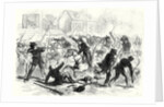 The Civil War in America Gallant Charge of Federal Cavalry Into Fairfax Courthouse Virginia 22 June 1861 by Anonymous