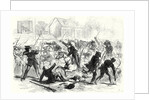 The Civil War in America Gallant Charge of Federal Cavalry Into Fairfax Courthouse Virginia 22 June 1861 by Anonymous