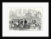 The Civil War in America: The 5th Regiment of New York Zouaves Passing Through Broadway on Their Way to Embark for the War Down South 22 June 1861 by Anonymous