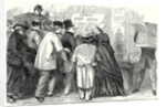 The War in America Reading the War News in Broadway New York 15 June 1861 by Anonymous