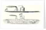 The Civil War in America the U.S. Gun-Boat Weehawken One of the Nine Ironclads Engaged in the Bombardment of Charleston 2 May 1863 by Anonymous