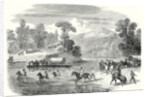 End of the American Civil War: The Last Days of the Confederate Government the Train of the Confederates Crossing the Pe-Dee River North Carolina 22 July 1865 by Anonymous