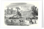 End of the American Civil War: The Last Days of the Confederate Government the Train of the Confederates Crossing the Pe-Dee River North Carolina 22 July 1865 by Anonymous