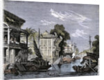 Wam-Poo Canton Engraving 1858 by Anonymous