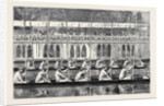 Oxford: Procession Night, the Boats Saluting the Head of the River in Front of the 'Varsity Barge by Anonymous
