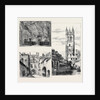 Oxford: Gateway, New College (Down Left); the Divinity School (Top Left); Tower, Magdalen College by Anonymous