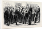 The Mayors and Provosts of the United Kingdom at the Mansion House, after the Banquet: Leavetaking of the Prince of Wales by Anonymous