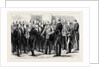 The Mayors and Provosts of the United Kingdom at the Mansion House, after the Banquet: Leavetaking of the Prince of Wales by Anonymous