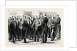 The Mayors and Provosts of the United Kingdom at the Mansion House, after the Banquet: Leavetaking of the Prince of Wales by Anonymous