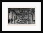 The Royal Silver Wedding at Stockholm: The White Sea Saloon in the Royal Palace by Anonymous