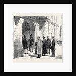 The Royal Visit to Great Yarmouth: The Prince of Wales Unlocking the Door of the New Municipal Buildings by Anonymous