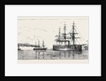 The Crisis in Egypt: The Anglo-French Squadron Proceeding in Company from Suda Bay to Alexandria by Anonymous