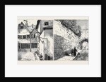 Leicester: The Old Town Hall, the Castle Yard by Anonymous
