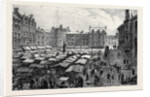 Leicester: Market Place, Saturday Afternoon by Anonymous